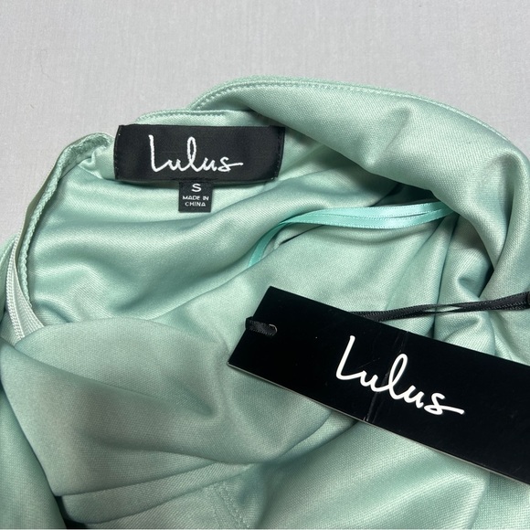 Lulus First Comes Love Sage Green Maxi Dress Women’s Size Small - Picture 7 of 7